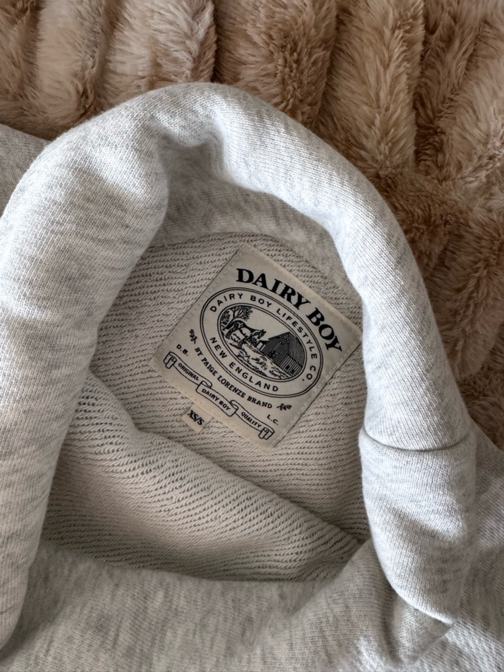 Dairy Boy Limited Edition San Diego Mock Sweatshirt - Picture 5 of 6